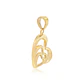 Colgante de Oro 18kt Triple Corazon - Miniatura 2