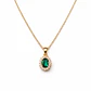 Colgante Oro Amarillo 18kt Circonita-Esmeralda - Miniatura 4