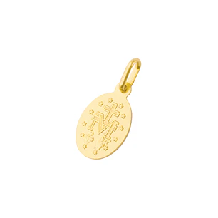 Colgantes de Oro 18kt Modelo Virgen Chica