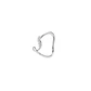 Anillo de Oro Blanco 18kt con Diamantes 95 Pts Totales SI/H Corte Brillante - By Danielle Costantini - Miniatura 3