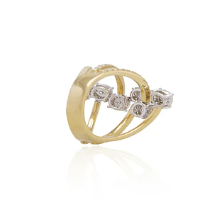 Anillo Oro Amarillo 18kt Diamantes 1,3 Qts | Danielle Costantini