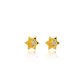 Aros de Oro 18kt Estrella 8 Circonitas 1,0mm - Miniatura 2