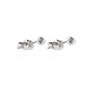 Aros Oro Blanco 18kt Diamantes Punto de Luz 12pts  SI/H - Miniatura 2