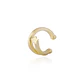 Aro Piercing Plata Revestida en Oro 18kt Estrella - Miniatura 1