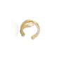 Aro Piercing Plata Revestida en Oro 18kt Estrella - Miniatura 3