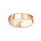Argolla Matrimonio de Oro Miel 18kt Inglés Vicenza de 4,0mm - Miniatura 2
