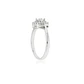 Anillo de Plata Esterlina 925 Doble Riel Circon - Miniatura 2