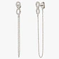 Aros Oro Blanco 18kt Diamantes Infinito 15Pts | Danielle Costantini - Miniatura 1