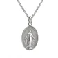 Colgante de Plata Esterlina 925 Virgen 15MM - Miniatura 3