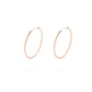 Aros Oro Miel 18kt Argolla 30mm - Miniatura 1