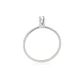 Anillo de compromiso Oro Blanco 18kt Modelo Niza Diamante Solitario de 10ptos - Miniatura 2