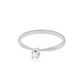 Anillo de compromiso Oro Blanco 18kt Modelo Niza Diamante Solitario de 10ptos - Miniatura 3