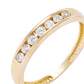 Anillo Compromiso de Oro 18Kt Circon en Riel - Miniatura 2