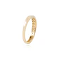 Anillo Compromiso de Oro 18Kt Circon en Riel - Miniatura 3