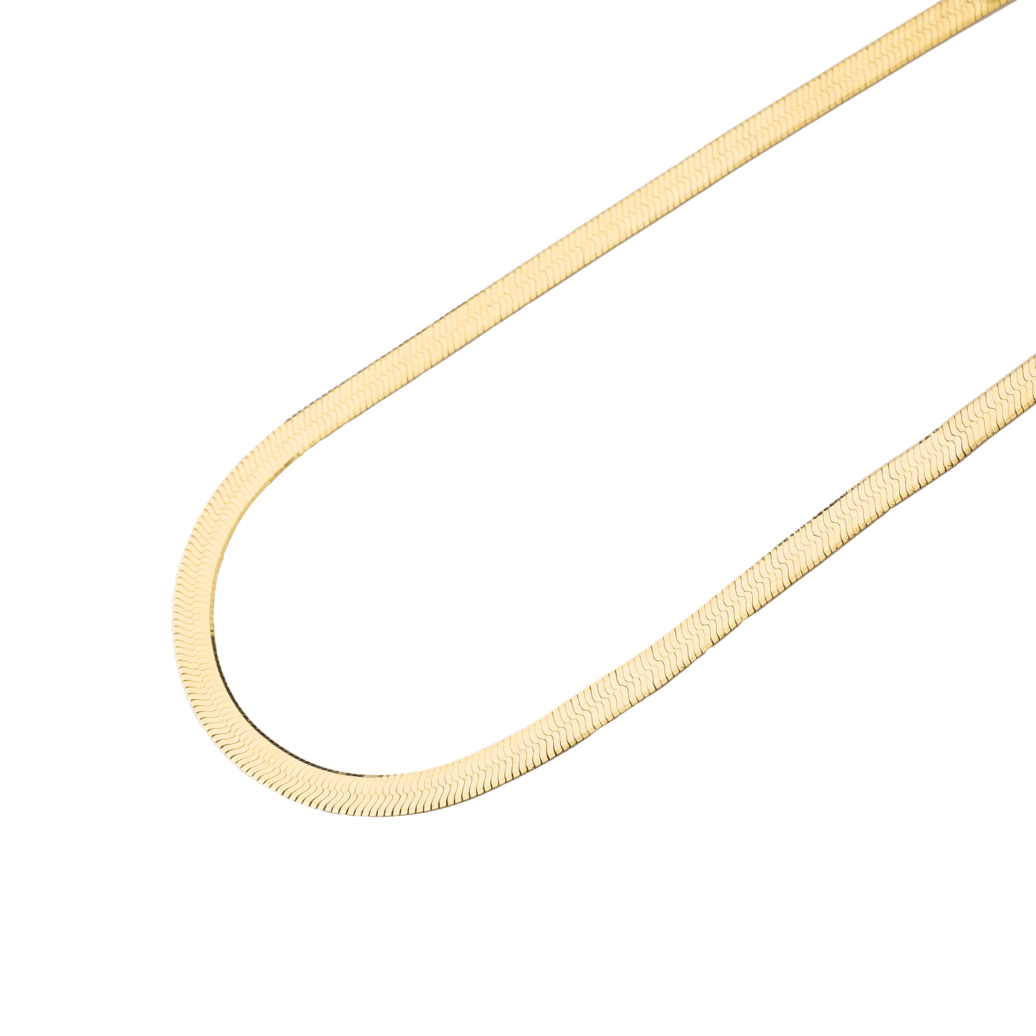Collar de Oro 18kt Modelo Plano 1 1