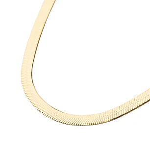 Collar de Oro 18kt Modelo Plano 1