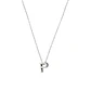 Collar de Plata Esterlina 925 Letra P - Miniatura 3