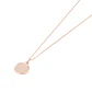 Colgante Oro Miel 18kt Disco Labrado 16mm - Miniatura 3