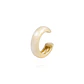 Piercing de Plata Esterlina 925 Earcuff liso Bañado en Oro 14kt - Miniatura 1