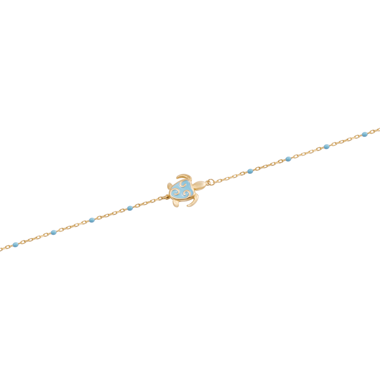 Pulsera de Oro 18kt Tortuga Celestial 2