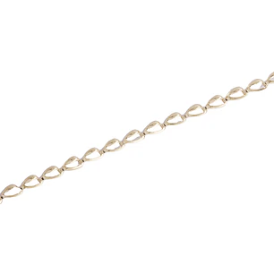 Pulsera de Oro 18kt Espiga Fina