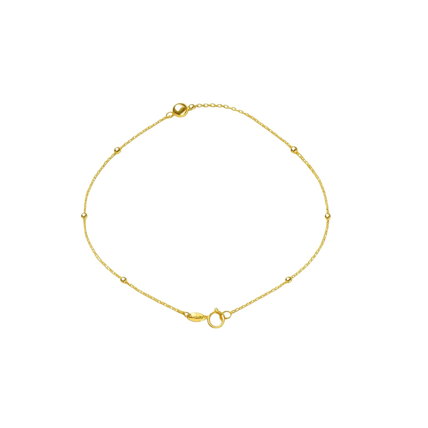 Pulsera Oro Amarillo 18kt Bolitas 1
