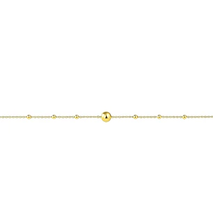Pulsera Oro Amarillo 18kt Bolitas