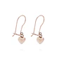 Aros Oro Miel 18kt Colgante Corazón Pequeño - Miniatura 3