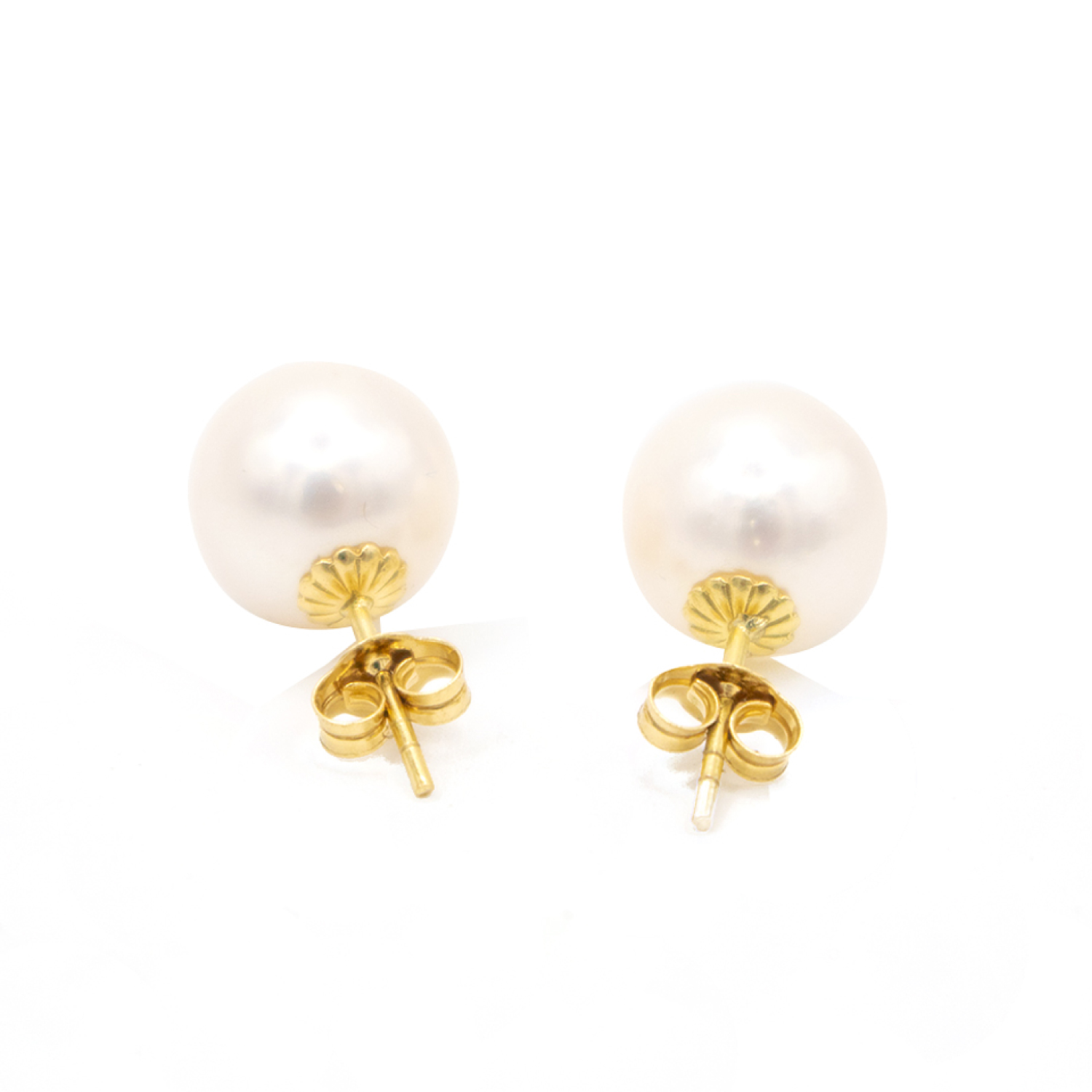 Aros de Oro 18kt Perla Cultivada de 7.0mm a 7.5mm 2