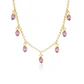 Conjunto Elegancia Rosada Plata Esterlina 925 - Miniatura 2