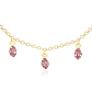 Conjunto Elegancia Rosada Plata Esterlina 925 - Miniatura 3