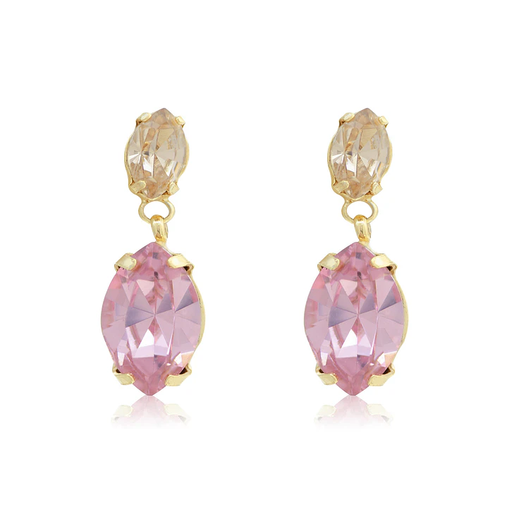 Conjunto Elegancia Rosada Plata Esterlina 925 4