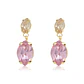 Conjunto Elegancia Rosada Plata Esterlina 925 - Miniatura 4