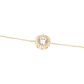 Pulsera de Oro 18kt Circonitas centrales - Miniatura 2
