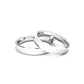 Par Argollas Matrimonio de Platino Tubo Portus de 3,5mm - Miniatura 2