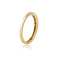 Anillo Compromiso de Oro 18Kt Medio Cintillo Riel AUB - Miniatura 2