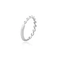 Anillo de oro blanco 18kt Espiral - Miniatura 2