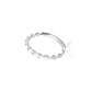 Anillo de oro blanco 18kt Espiral - Miniatura 3