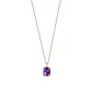 Collar de Oro 18kt con Diamantes Amatista - Miniatura 3