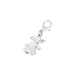 Colgante de Plata Esterlina 925 Niña Circonita - Miniatura 1