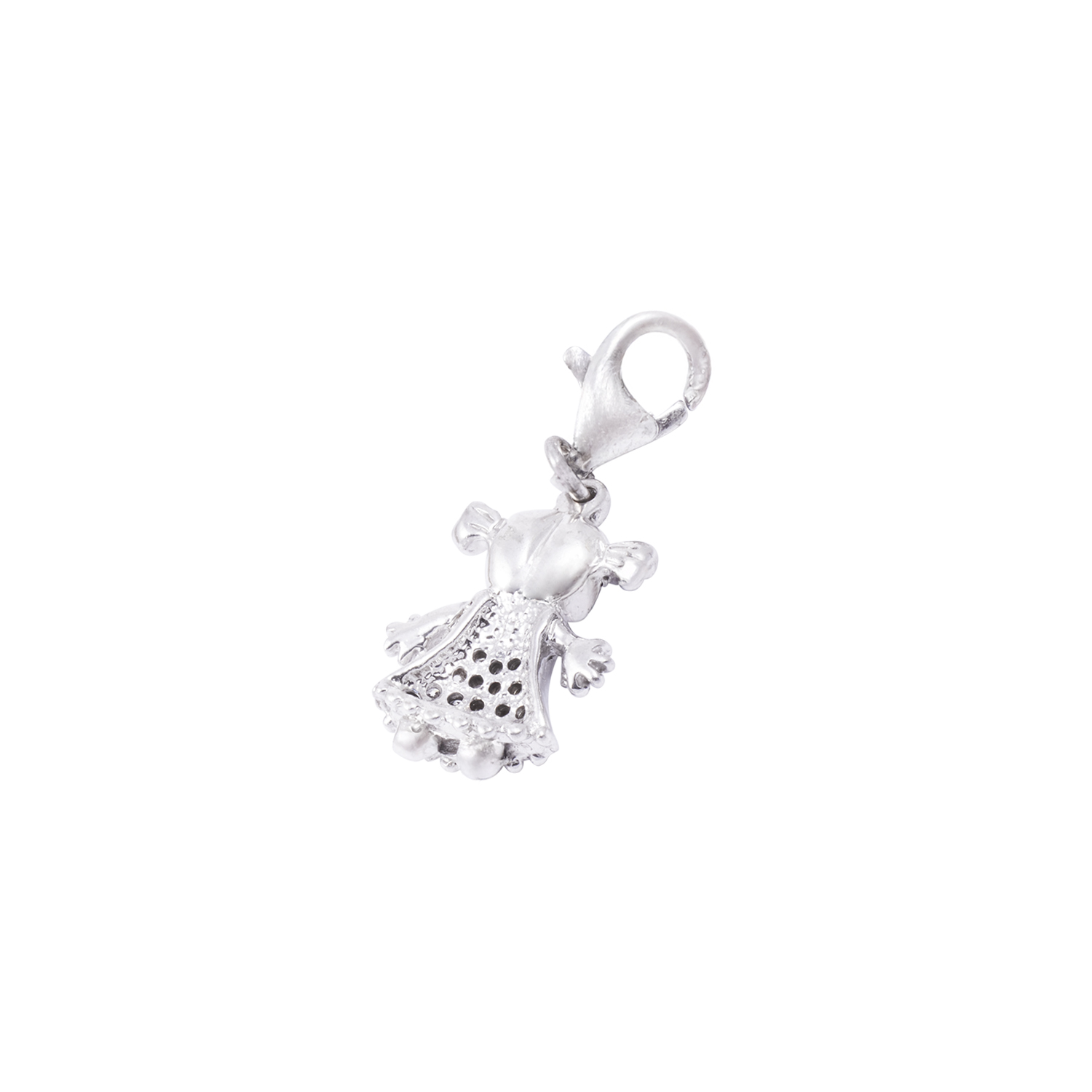Colgante de Plata Esterlina 925 Niña Circonita 2
