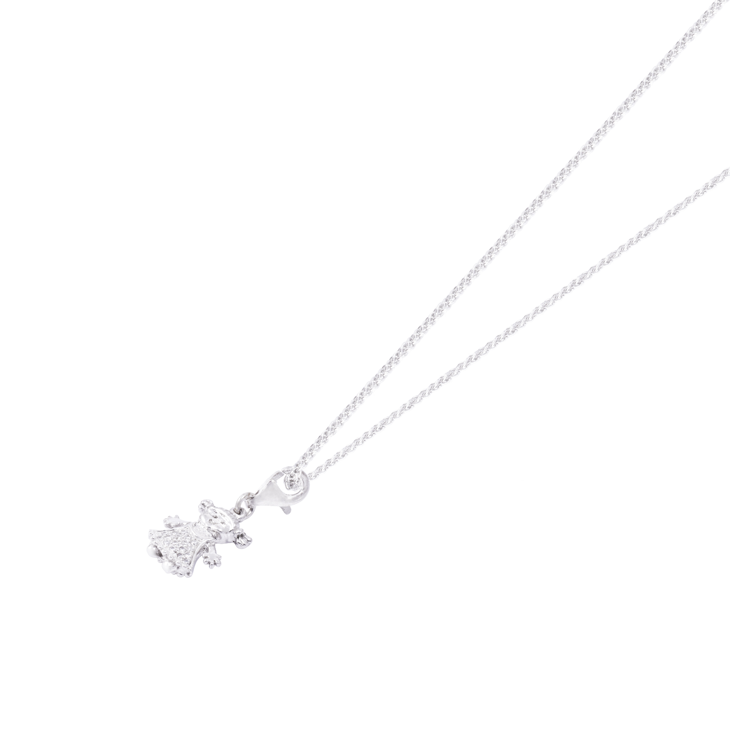 Colgante de Plata Esterlina 925 Niña Circonita 3