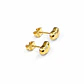 Aros Oro Amarillo 18kt Corazón - Miniatura 2