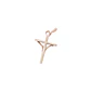 Colgante Oro Miel 18kt Cruz Cristo 15x26 - Miniatura 2
