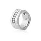 Anillo Oro Blanco 18kt Modelo Dask 10 Diamantes 2pts - Miniatura 1