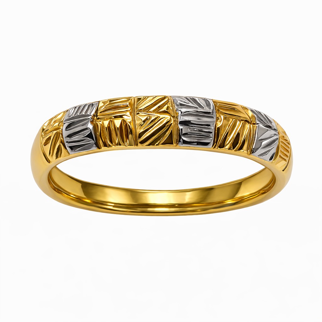 Anillo Oro Amarillo 18kt Tricolor 2