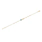 Pulsera de Oro 18Kt  Infinito mas Ojo Turco - Miniatura 2