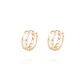 Aros de Oro 18Kt Argolla Filigrama Pequeña - Miniatura 1