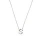 Collar de Plata Esterlina 925 Letra S - Miniatura 2