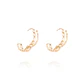 Aros de Oro 18Kt Argolla Filigrama Pequeña - Miniatura 3